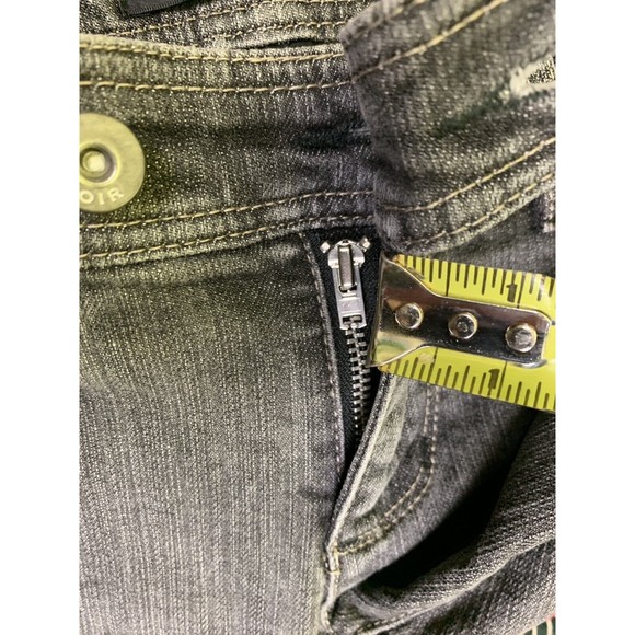 NIOR Jeans Women’s Size 2 Gray Denim Dark Wash Cotton Pockets Stretch - Picture 9 of 11